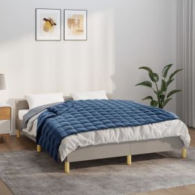 Weighted Blanket Blue 53.9"x78.7" 13.2 lb Fabric