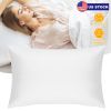 Bed Sleeping Pillows Down Alternative Hypoallergenic Soft Pillow Inserts For Side Back Sleeper Standard/Queen/King Size Optional