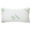 Bamboo Memory Foam Pillow Hypoallergenic Bed Pillow For Head Neck Rest Sleeping Shredded Pillow W/ Washable Cover