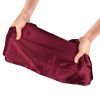 2 Pack Soft Silky Satin Pillow Case Hypoallergenic Breathable Bed Pillow Cover Queen Size Pillowcase Great for Hair Skin
